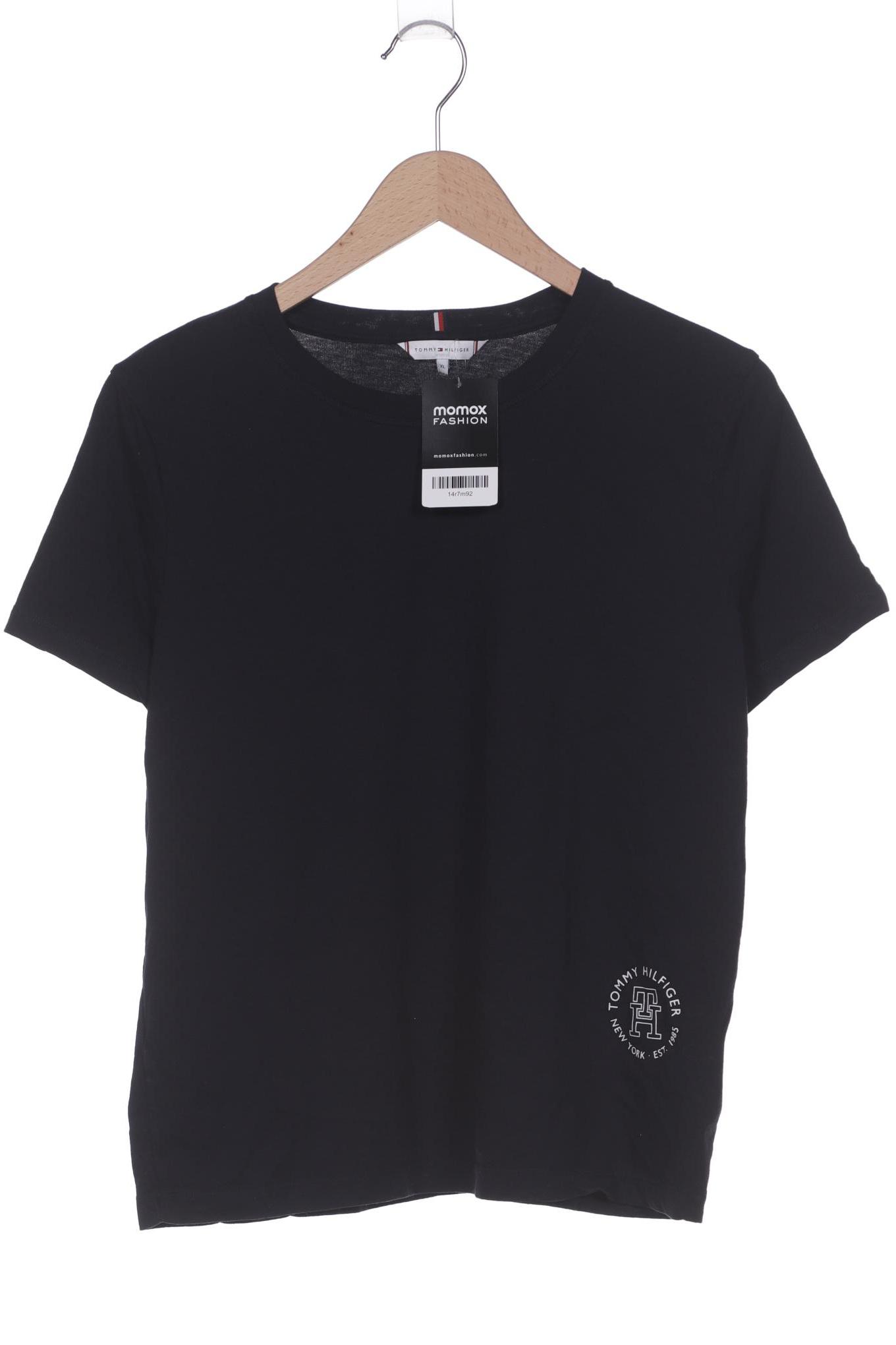 

Tommy Hilfiger Damen T-Shirt, schwarz, Gr. 44