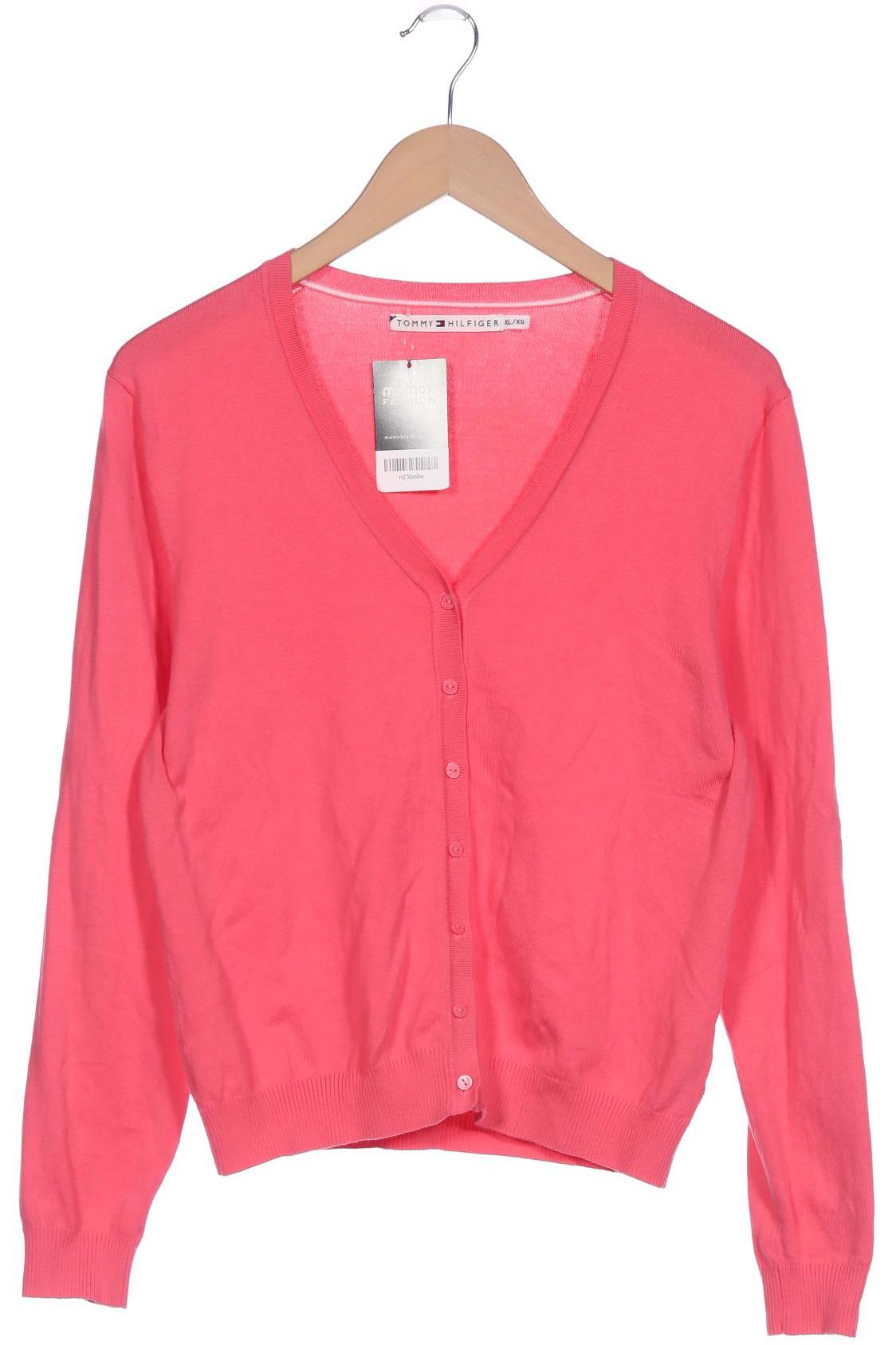 

Tommy Hilfiger Damen Strickjacke, pink, Gr. 44