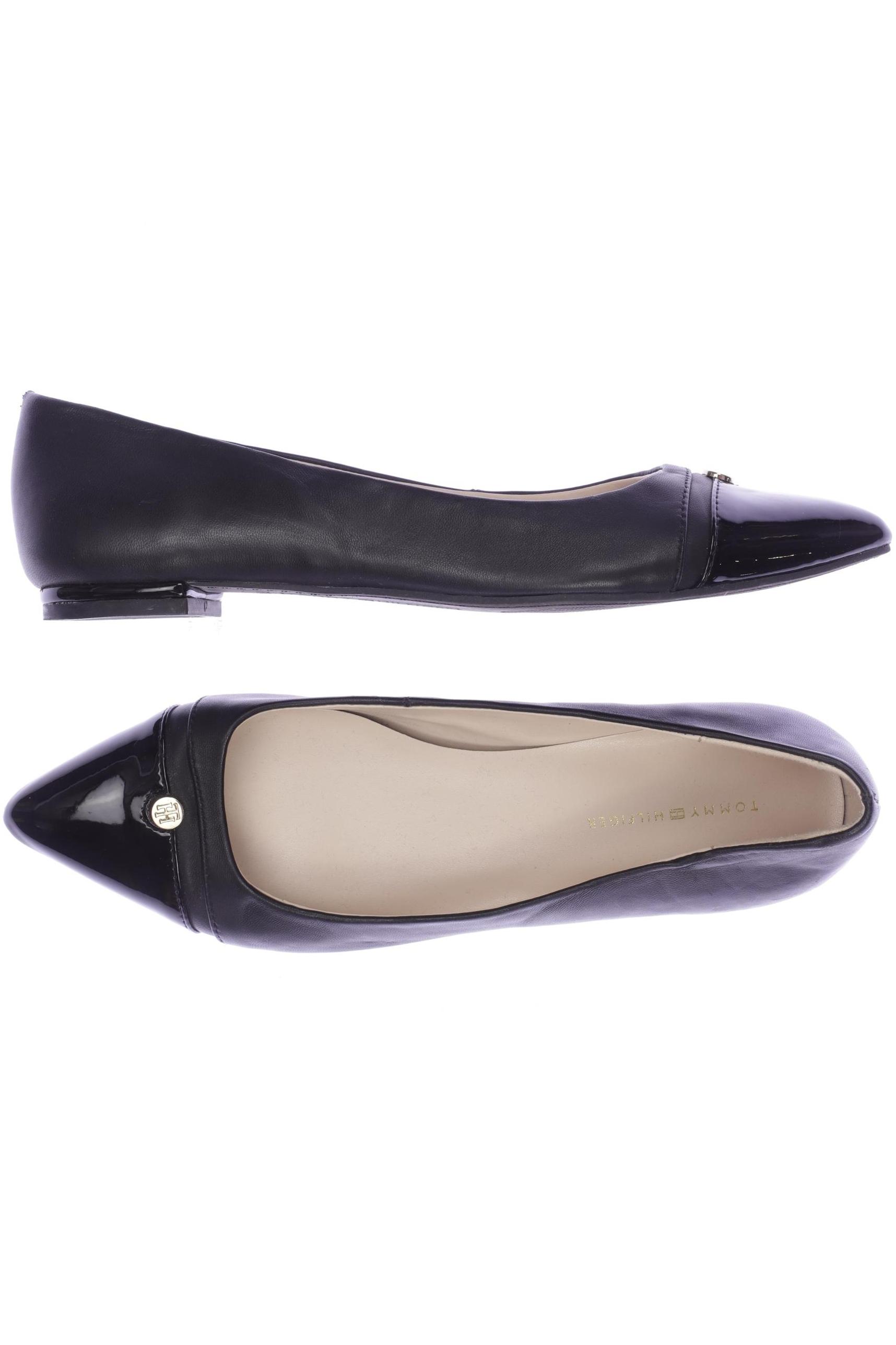 

Tommy Hilfiger Damen Ballerinas, schwarz, Gr. 7.5