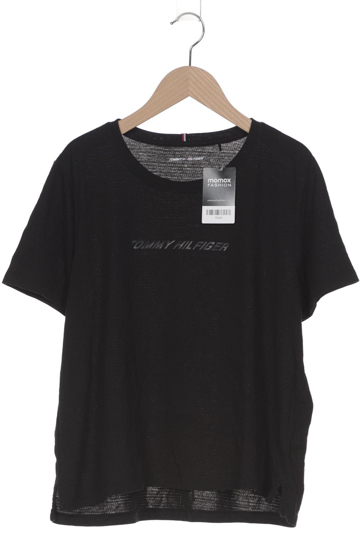 

Tommy Hilfiger Damen T-Shirt, schwarz, Gr. 42