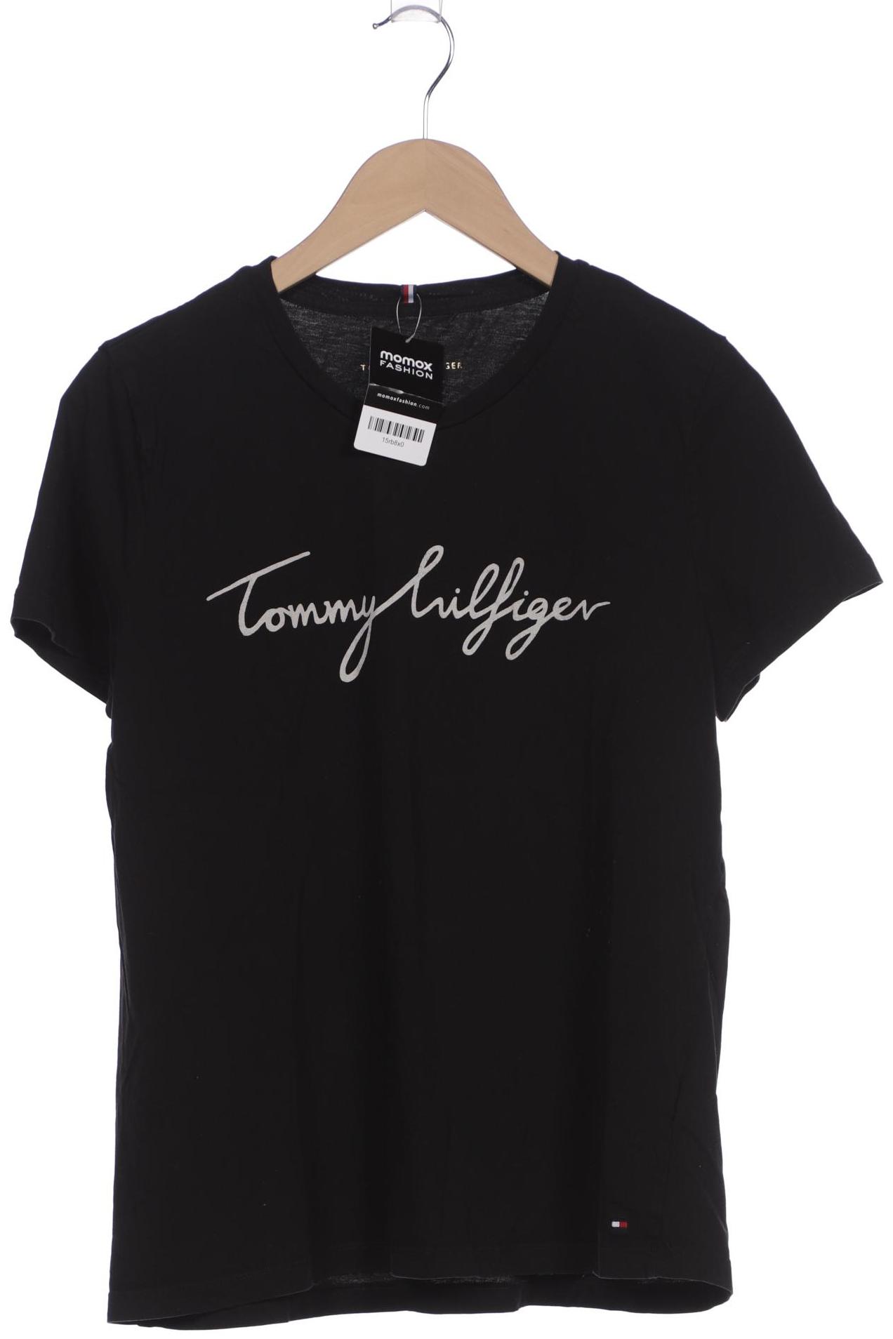 

Tommy Hilfiger Damen T-Shirt, schwarz, Gr. 46