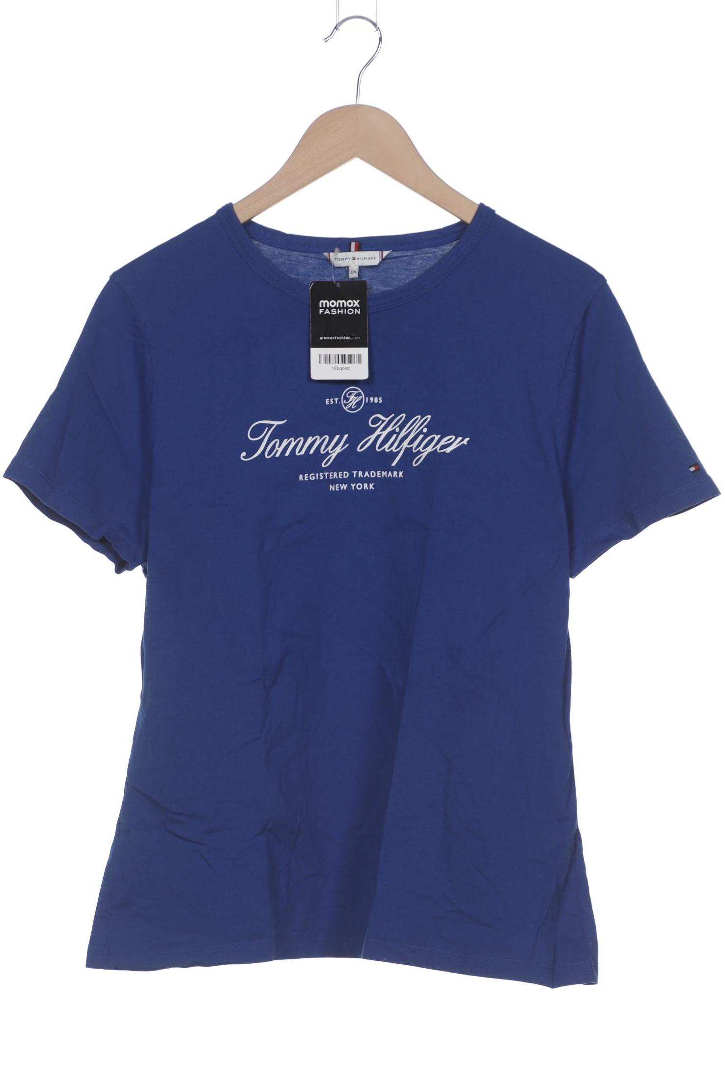 

Tommy Hilfiger Damen T-Shirt, blau, Gr. 48