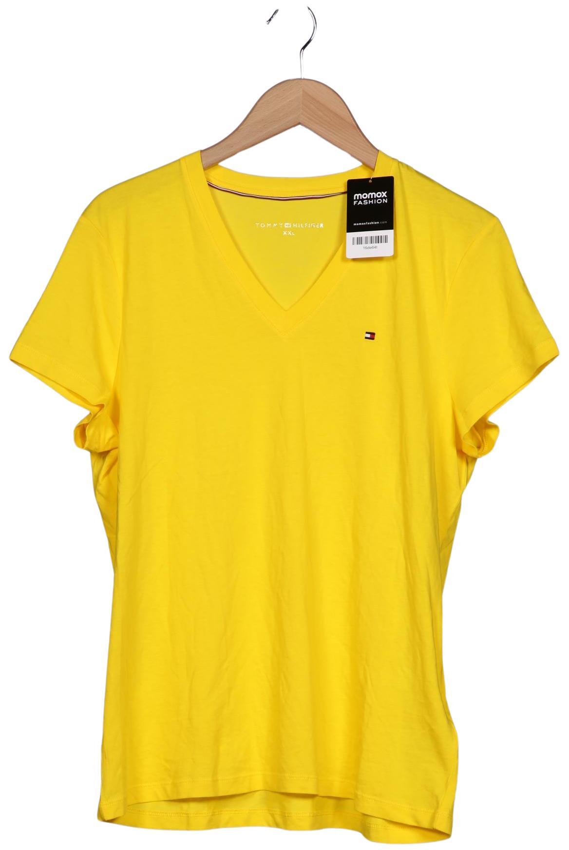 

Tommy Hilfiger Damen T-Shirt, gelb, Gr. 46