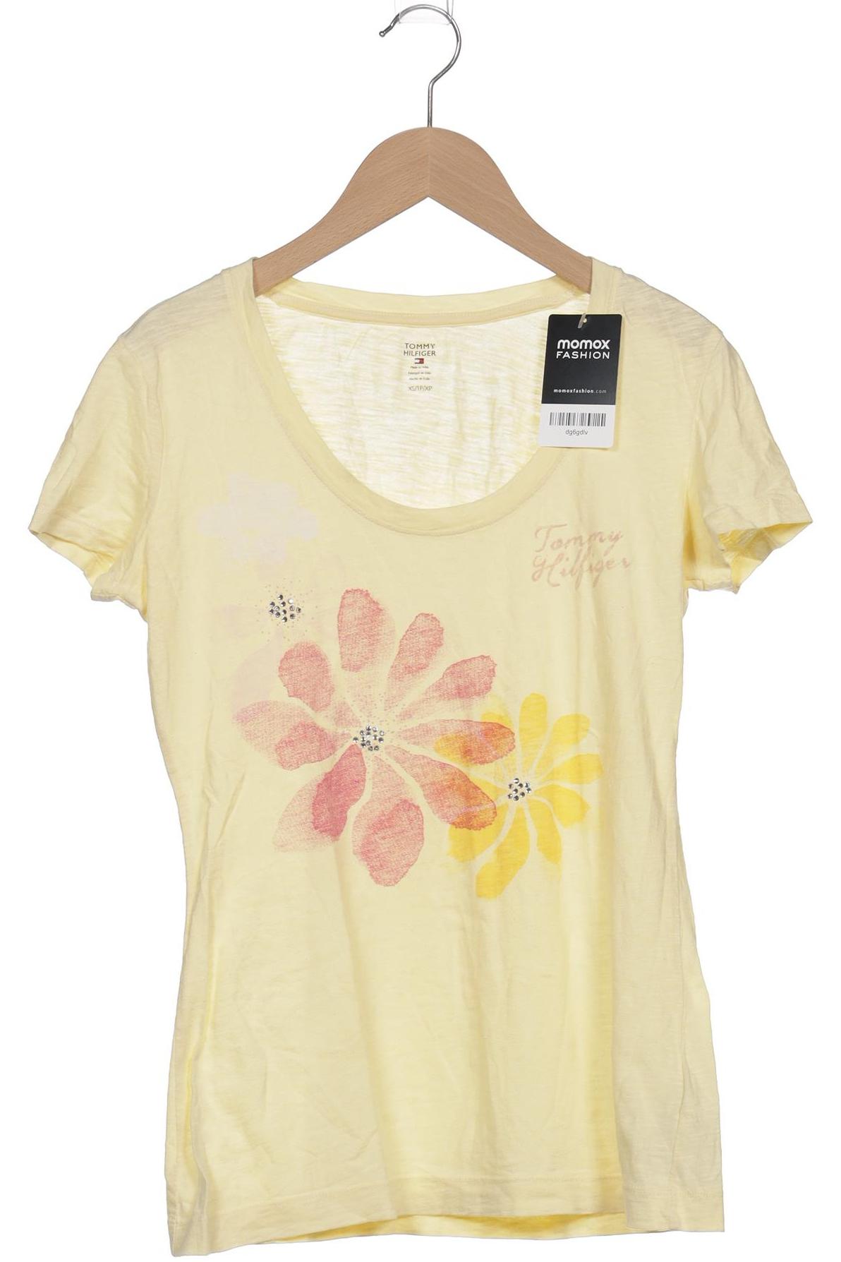 

Tommy Hilfiger Damen T-Shirt, gelb, Gr. 34