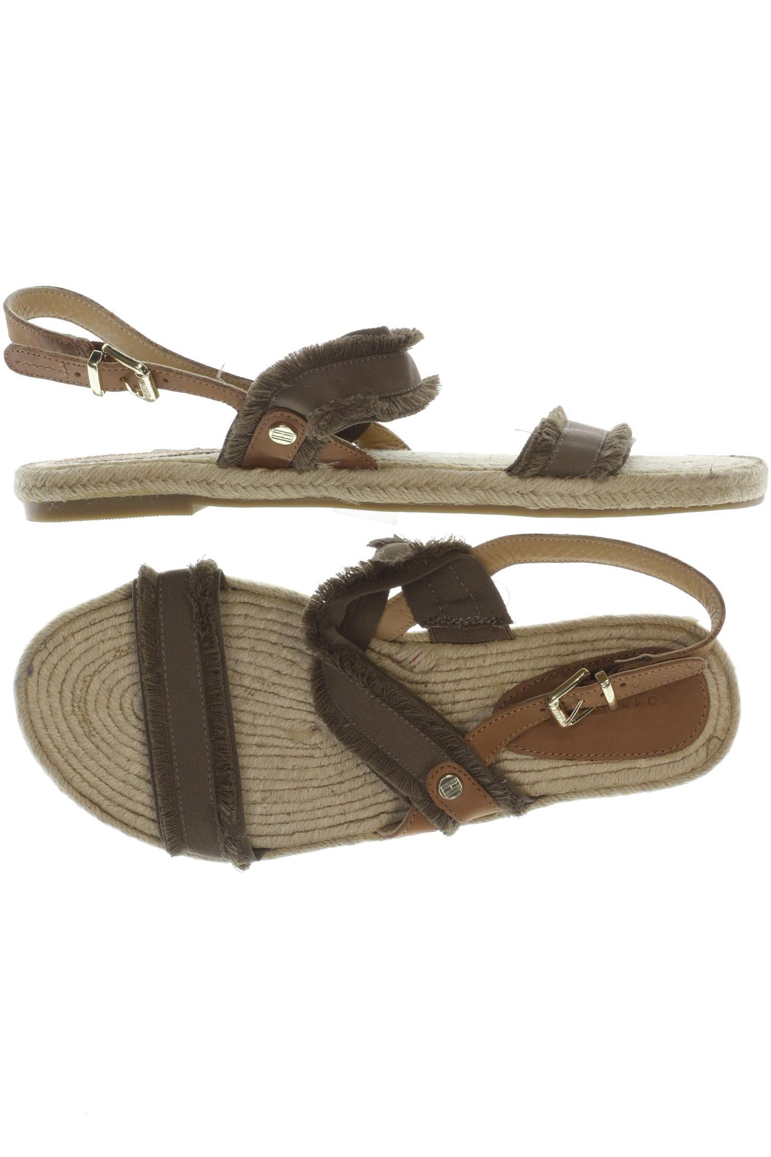 

Tommy Hilfiger Damen Sandale, braun, Gr. 42