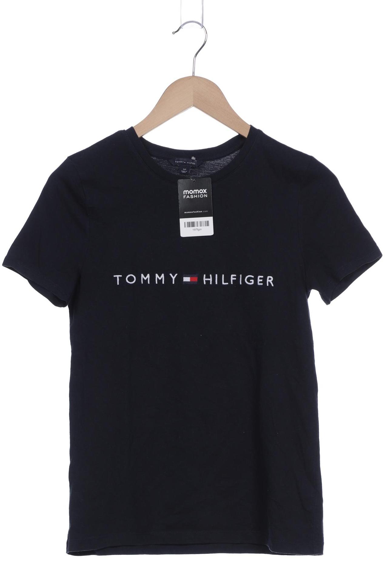 

Tommy Hilfiger Damen T-Shirt, marineblau, Gr. 36
