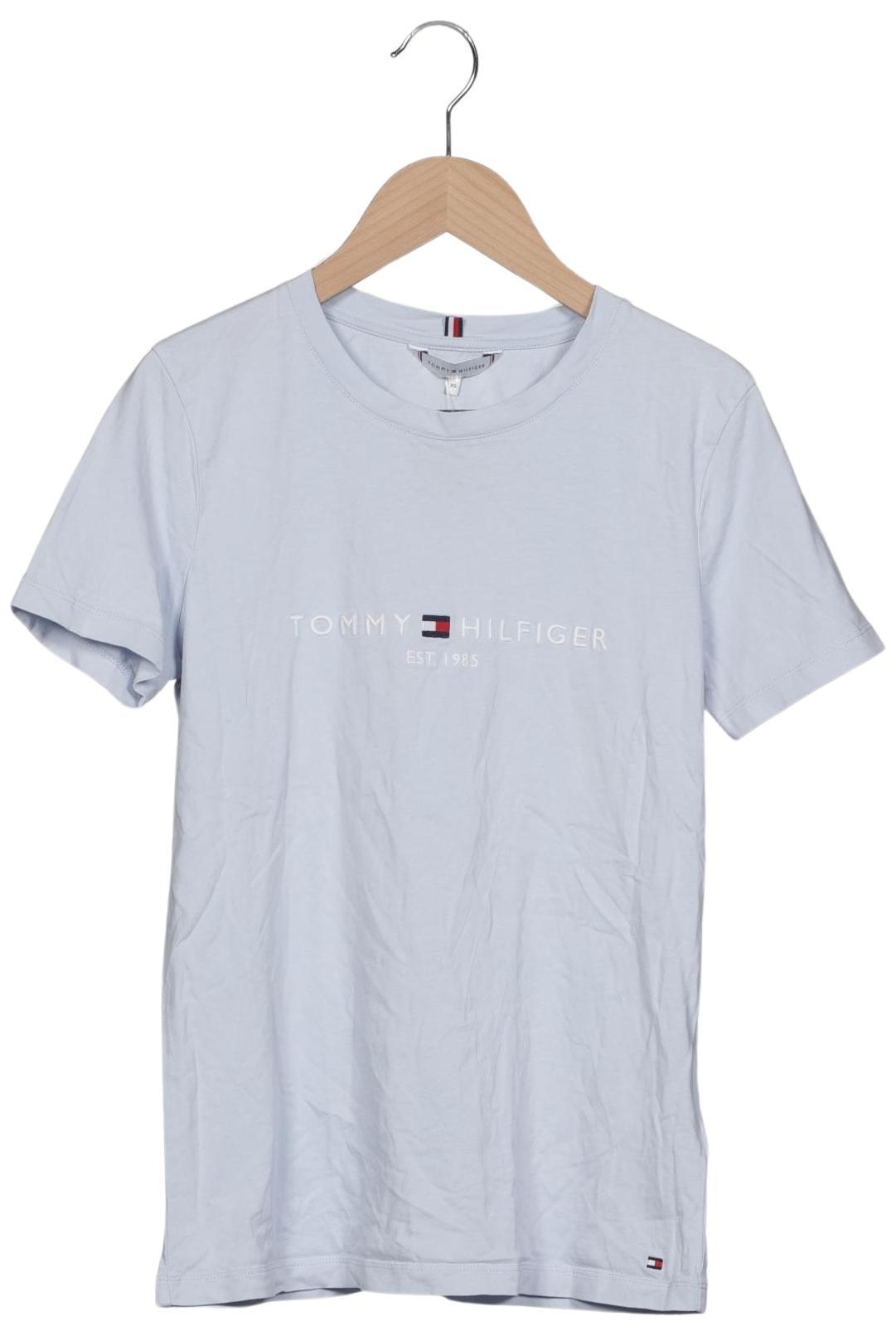 

Tommy Hilfiger Damen T-Shirt, hellblau, Gr. 34
