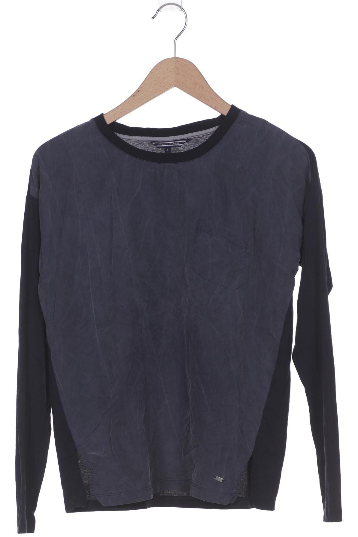 

Tommy Hilfiger Damen Langarmshirt, marineblau, Gr. 36