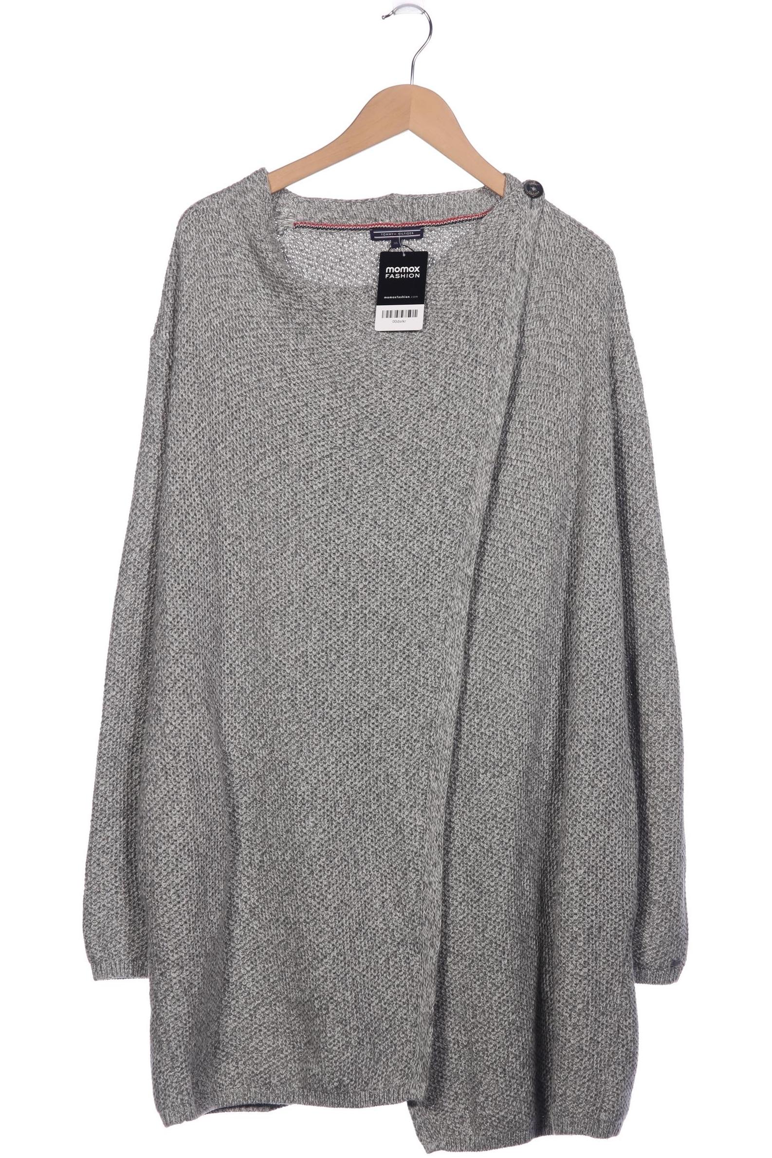 

Tommy Hilfiger Damen Strickjacke, grau, Gr. 44