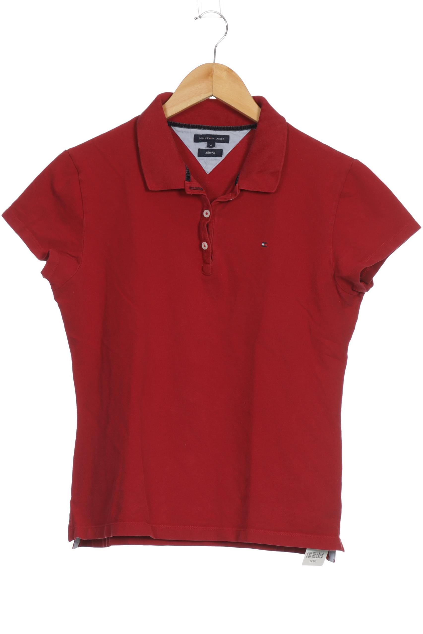 

Tommy Hilfiger Damen Poloshirt, rot, Gr. 44