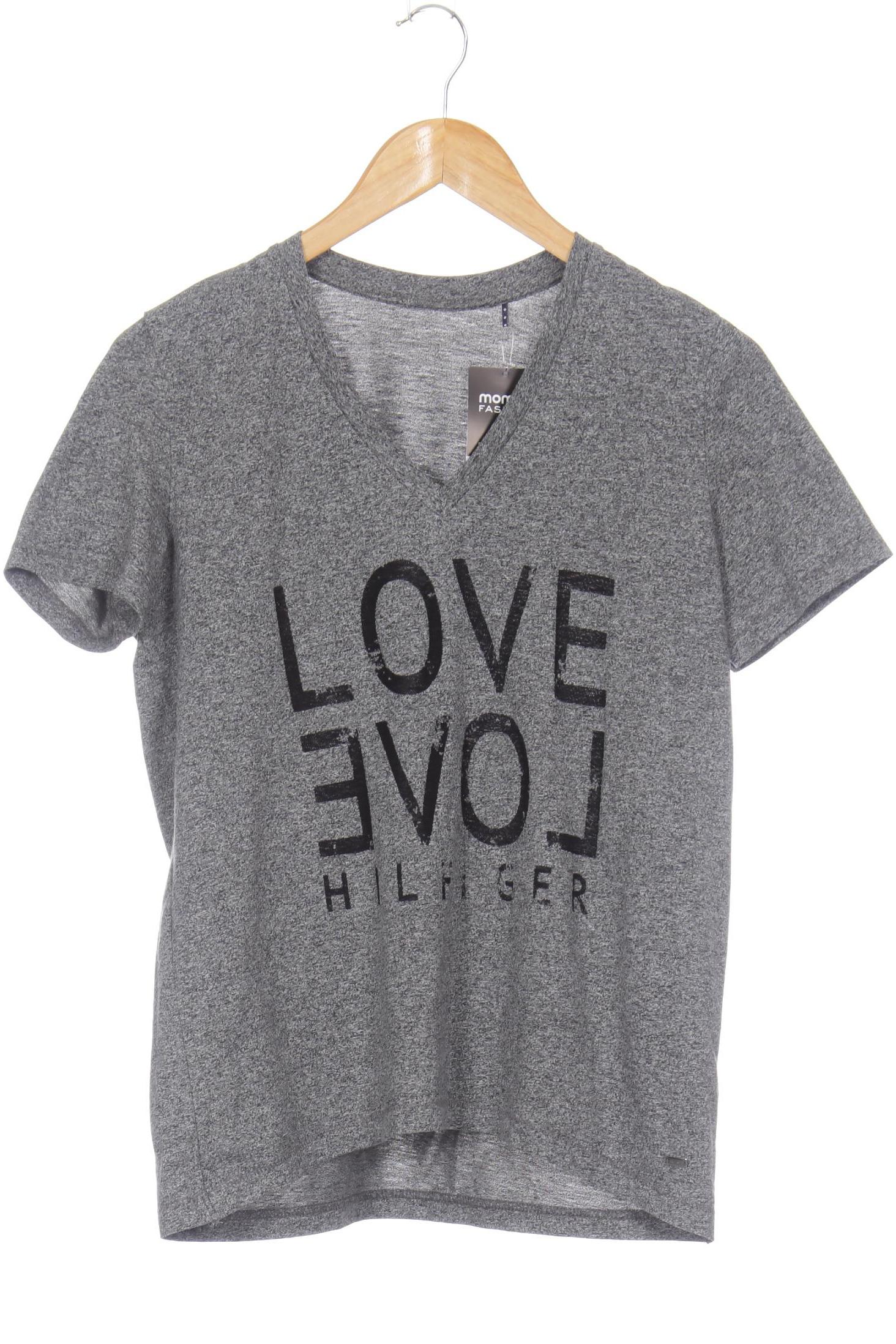 

Tommy Hilfiger Damen T-Shirt, grau, Gr. 34