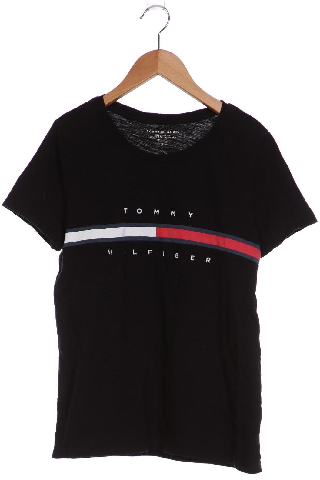 

Tommy Hilfiger Damen T-Shirt, schwarz, Gr. 38