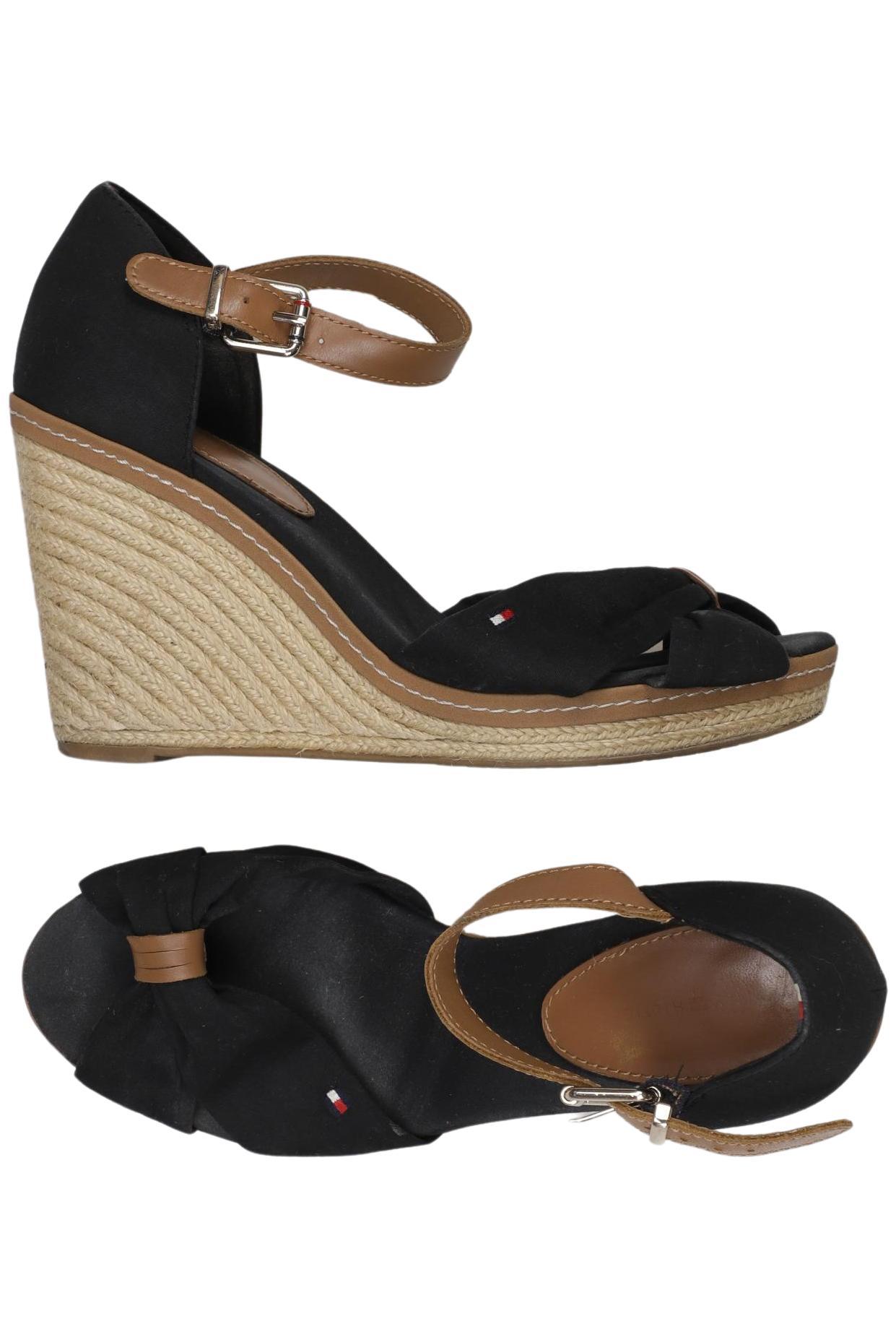 

Tommy Hilfiger Damen Sandale, schwarz, Gr. 40