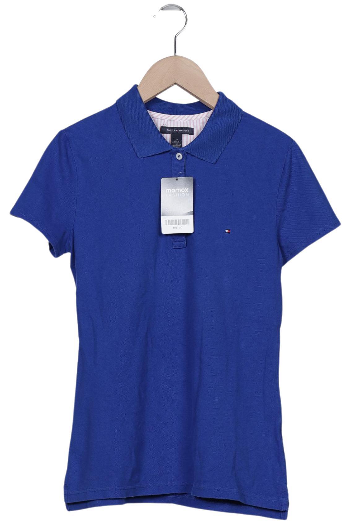 

Tommy Hilfiger Damen Poloshirt, blau, Gr. 36