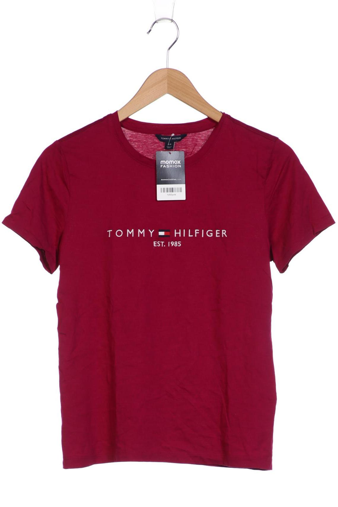 

Tommy Hilfiger Damen T-Shirt, bordeaux, Gr. 36