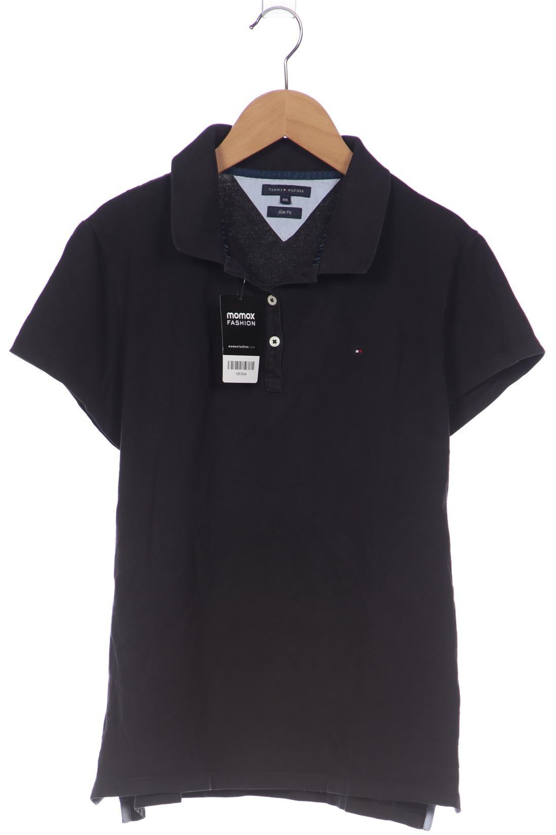 

Tommy Hilfiger Damen Poloshirt, schwarz, Gr. 46