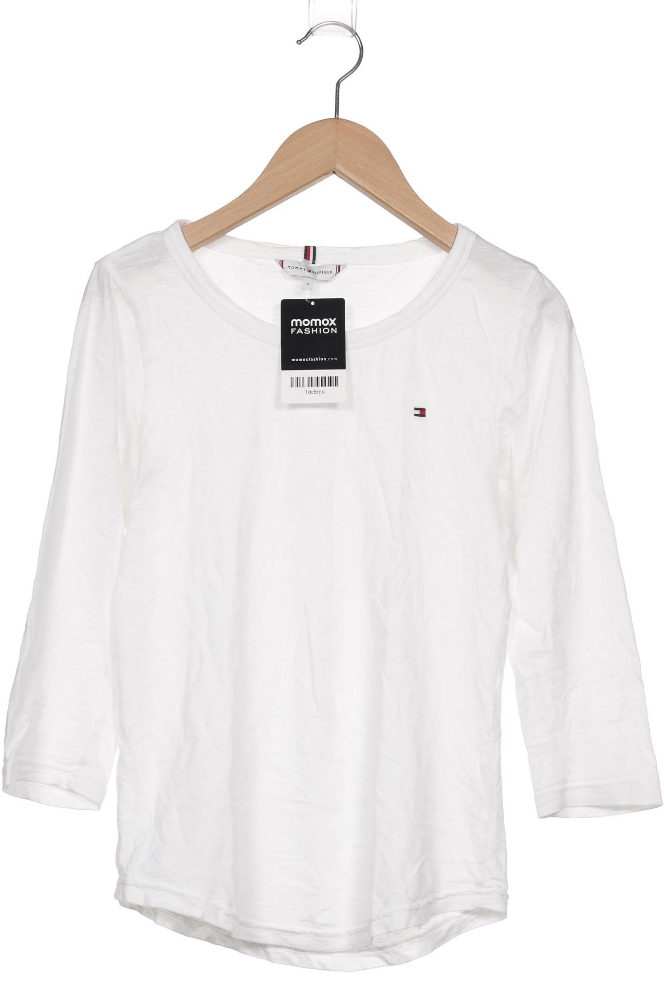 

Tommy Hilfiger Damen Langarmshirt, weiß, Gr. 36