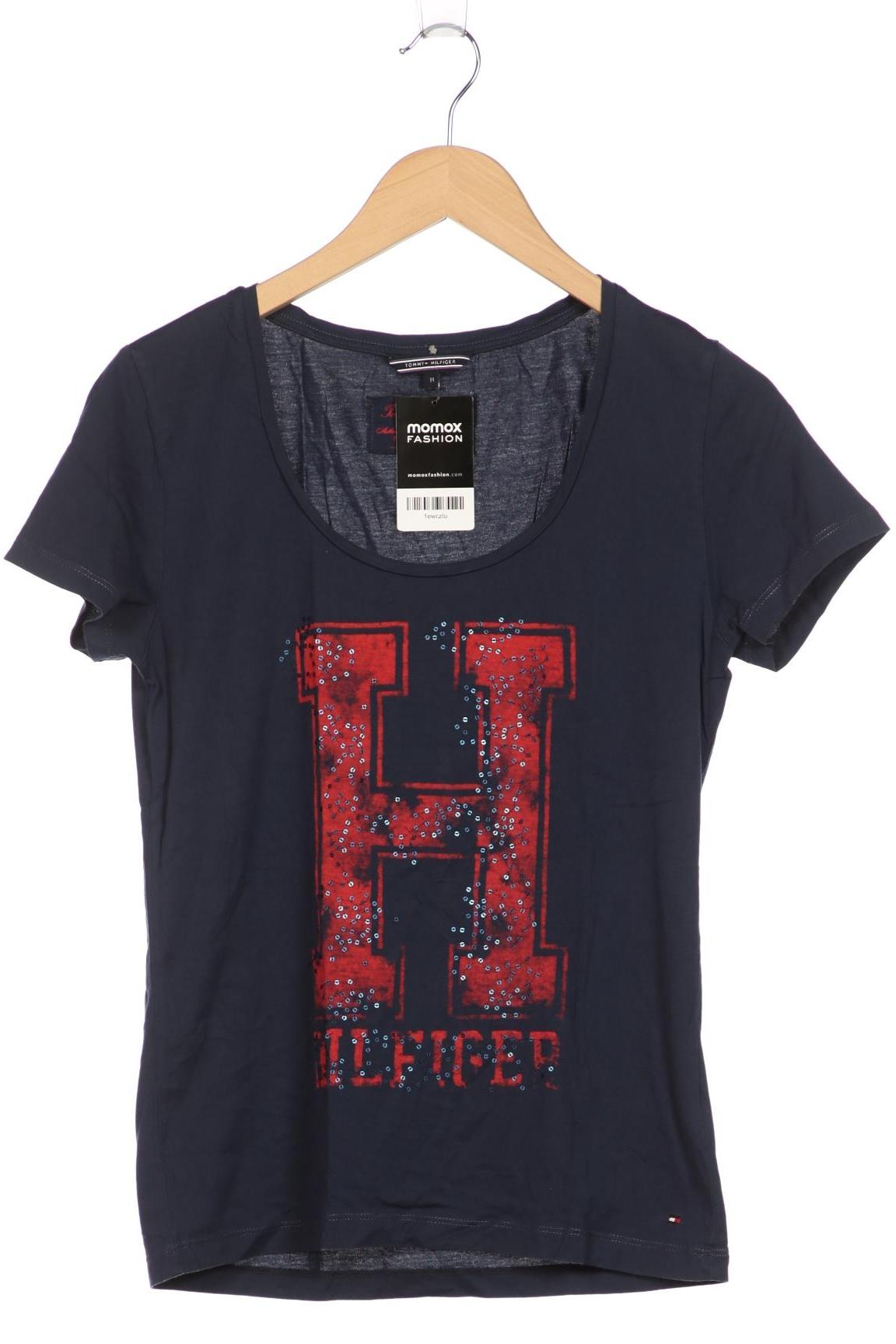 

Tommy Hilfiger Damen T-Shirt, marineblau, Gr. 38