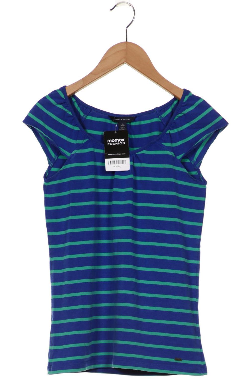 

Tommy Hilfiger Damen T-Shirt, blau, Gr. 34