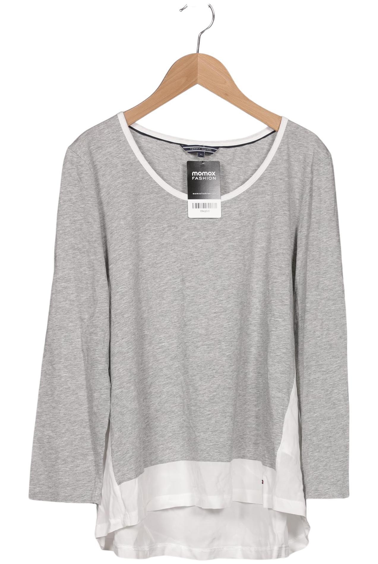 

Tommy Hilfiger Damen Langarmshirt, grau, Gr. 44
