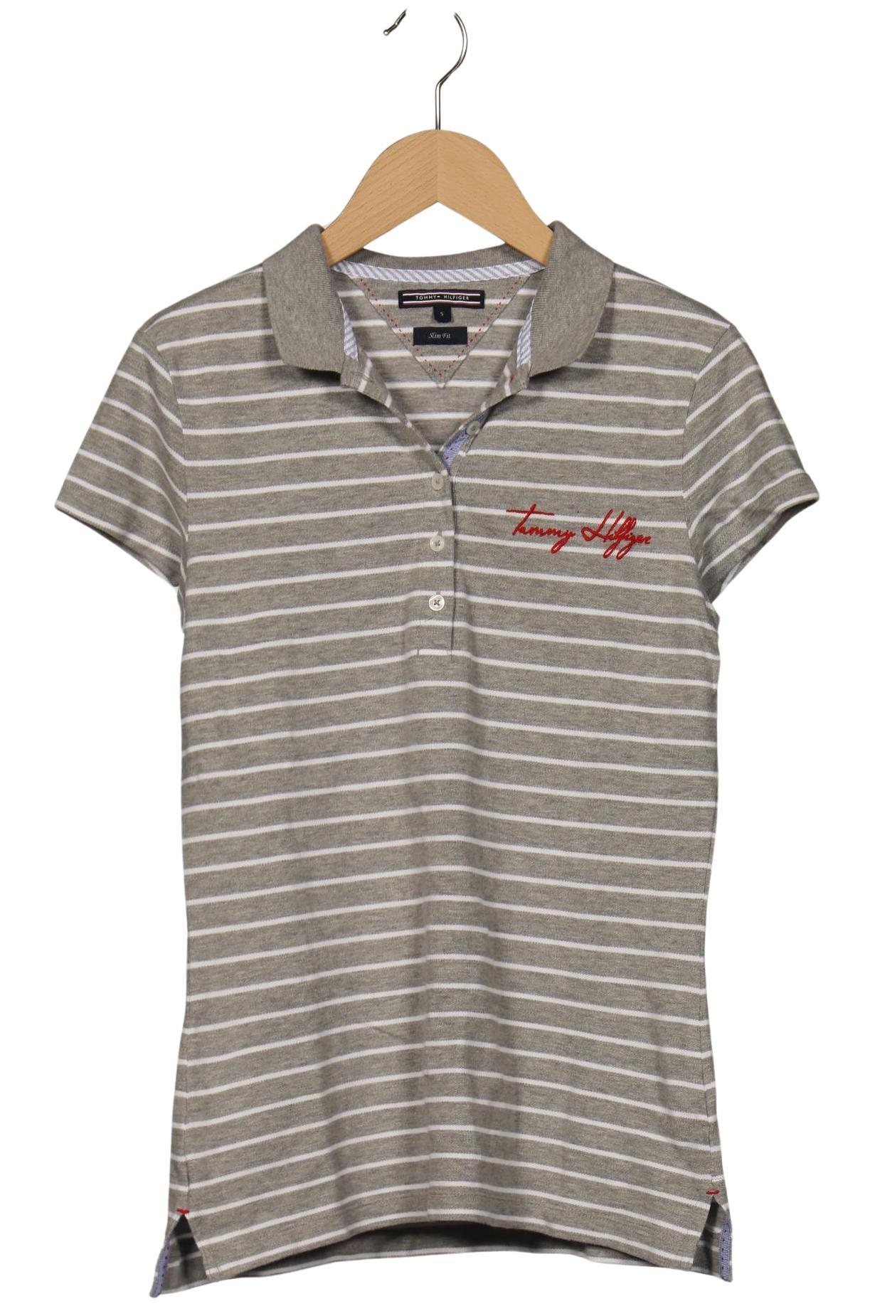 

Tommy Hilfiger Damen Poloshirt, grau, Gr. 36
