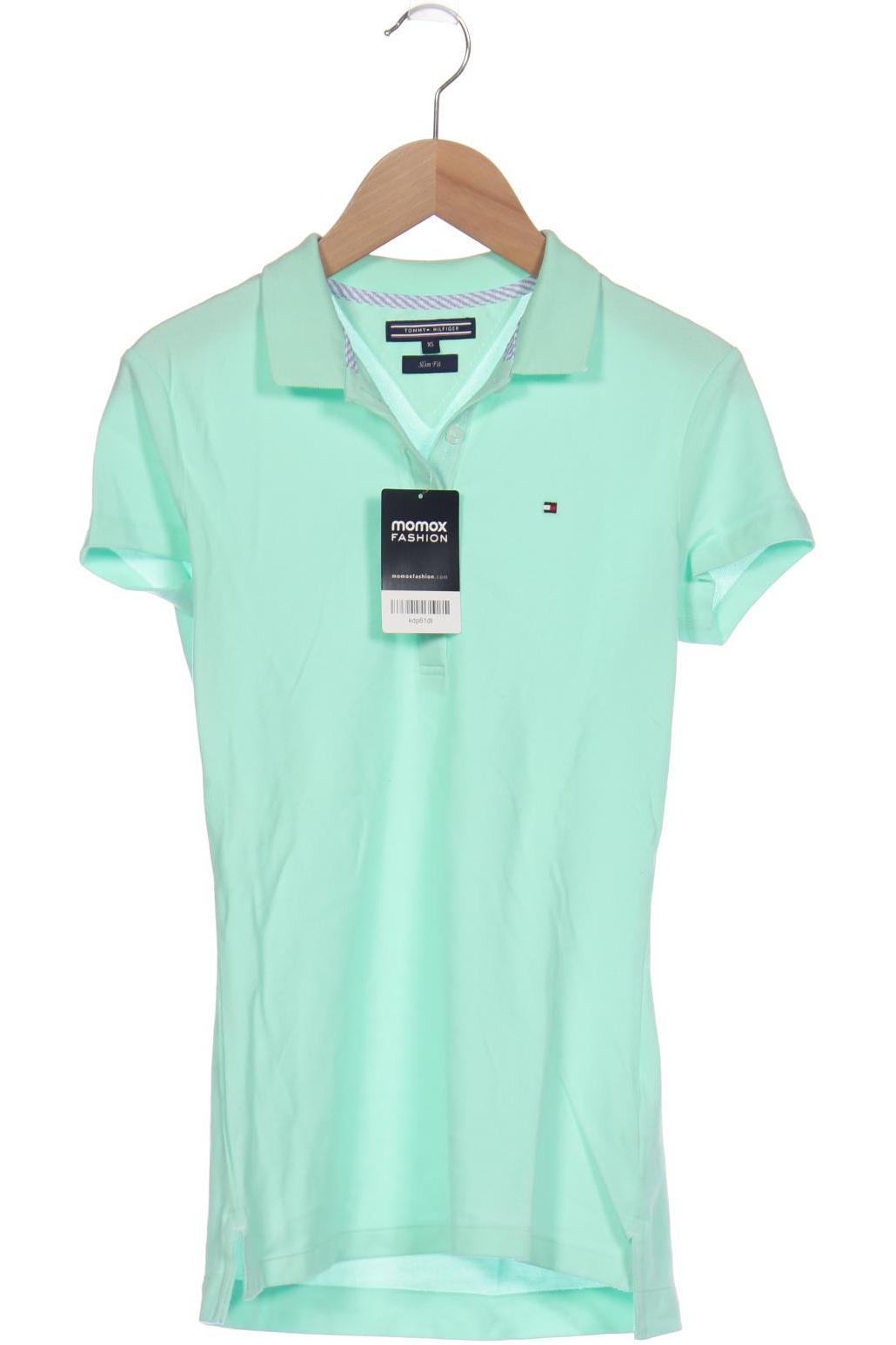 

Tommy Hilfiger Damen Poloshirt, hellgrün, Gr. 34