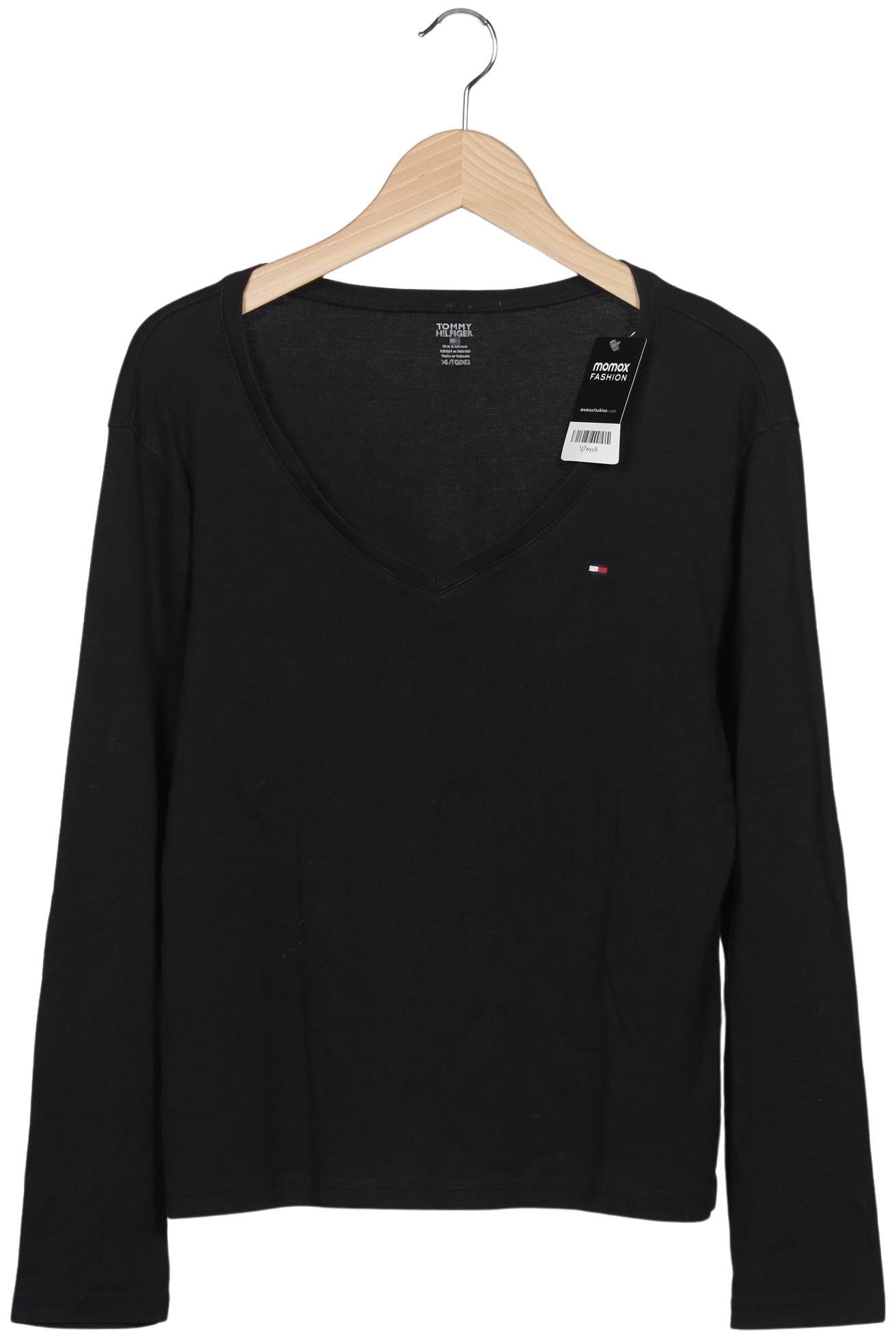 

Tommy Hilfiger Damen Langarmshirt, schwarz, Gr. 44