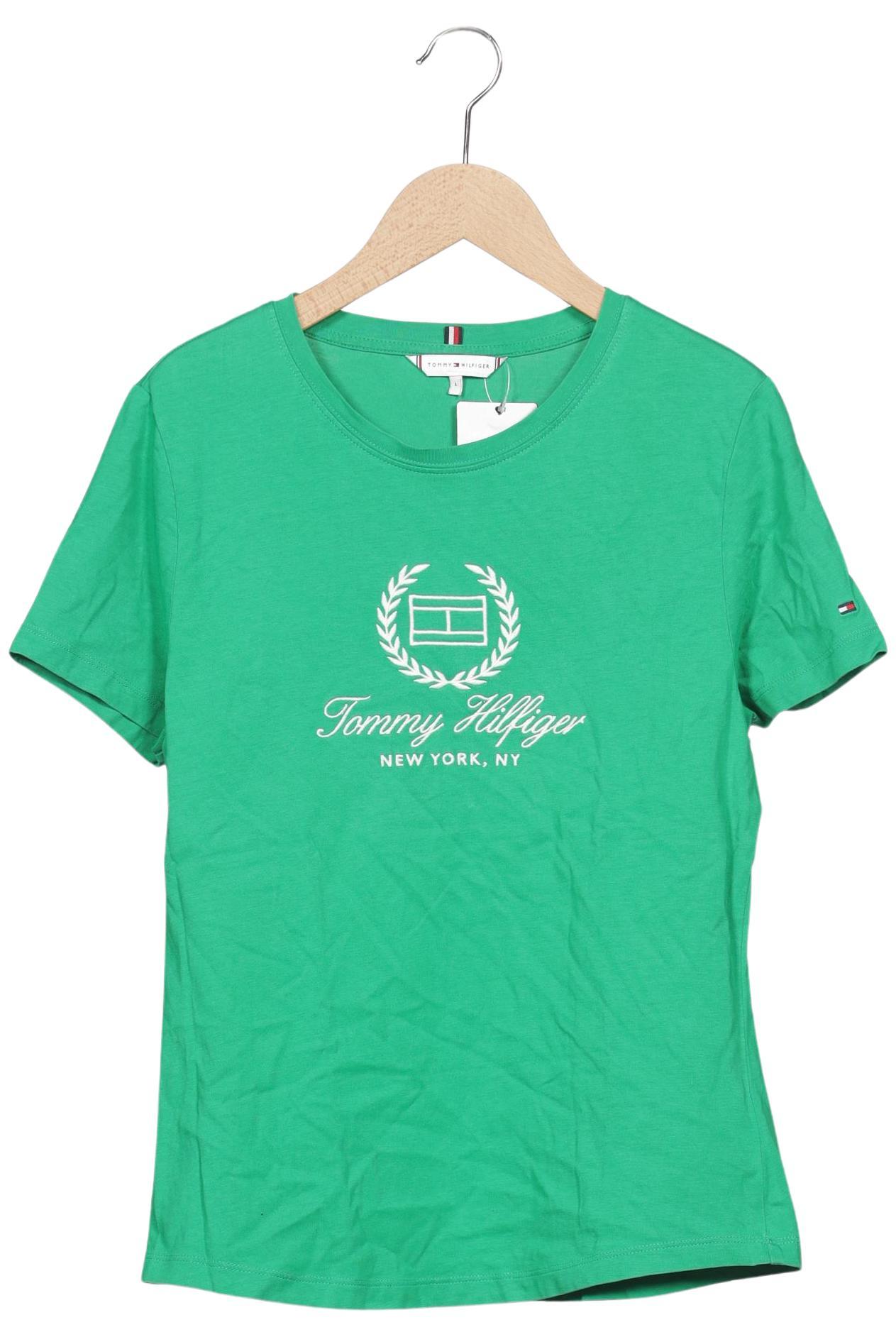 

Tommy Hilfiger Damen T-Shirt, grün, Gr. 42