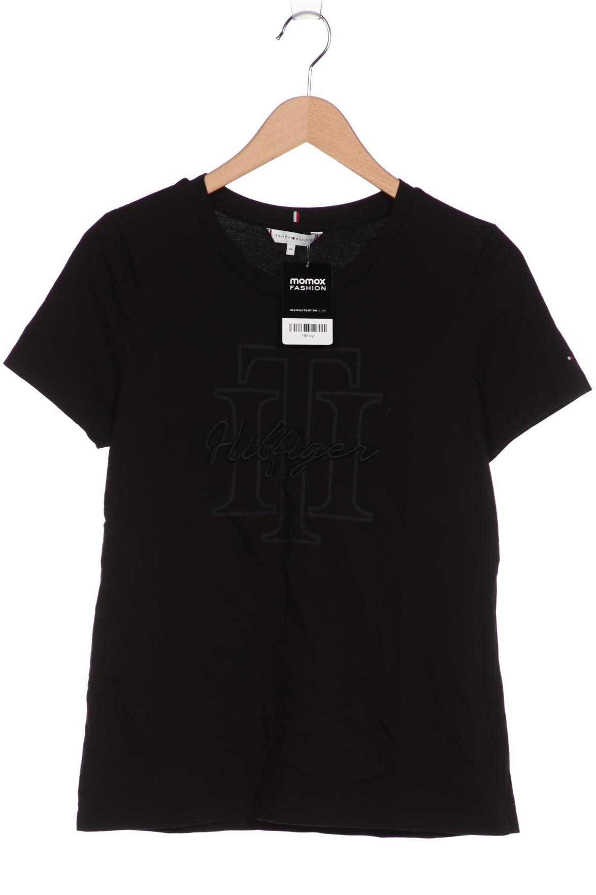 

Tommy Hilfiger Damen T-Shirt, schwarz, Gr. 38
