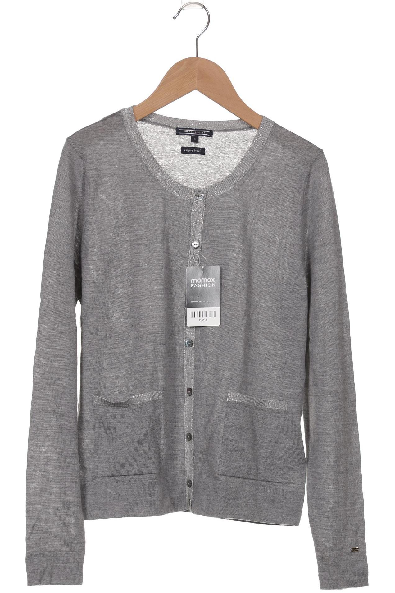 

Tommy Hilfiger Damen Strickjacke, grau, Gr. 36