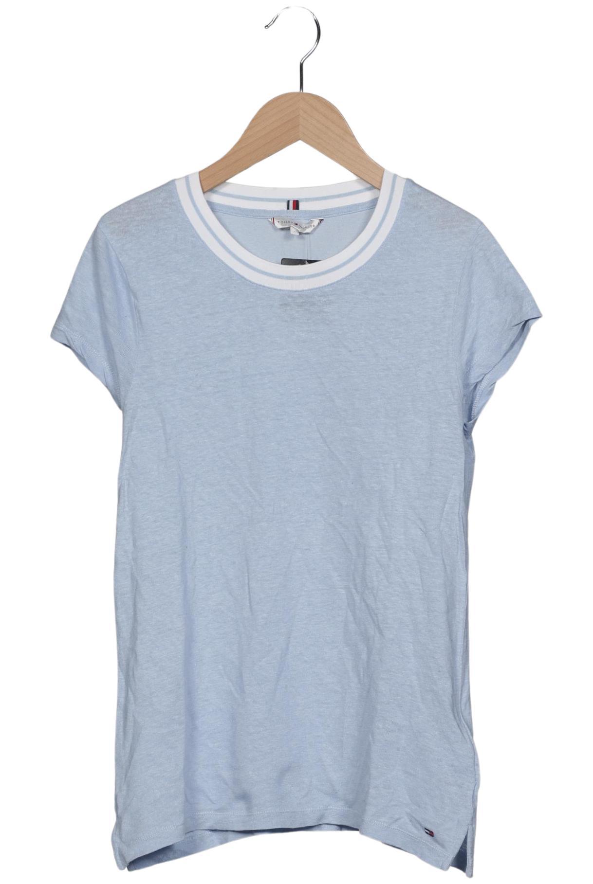 

Tommy Hilfiger Damen T-Shirt, hellblau, Gr. 36