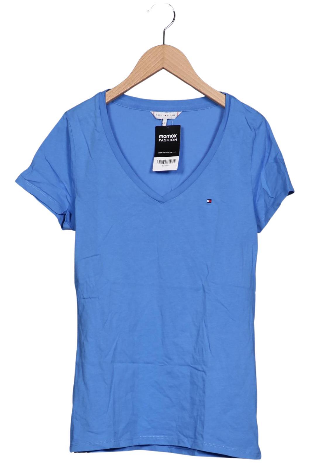 

Tommy Hilfiger Damen T-Shirt, blau, Gr. 42