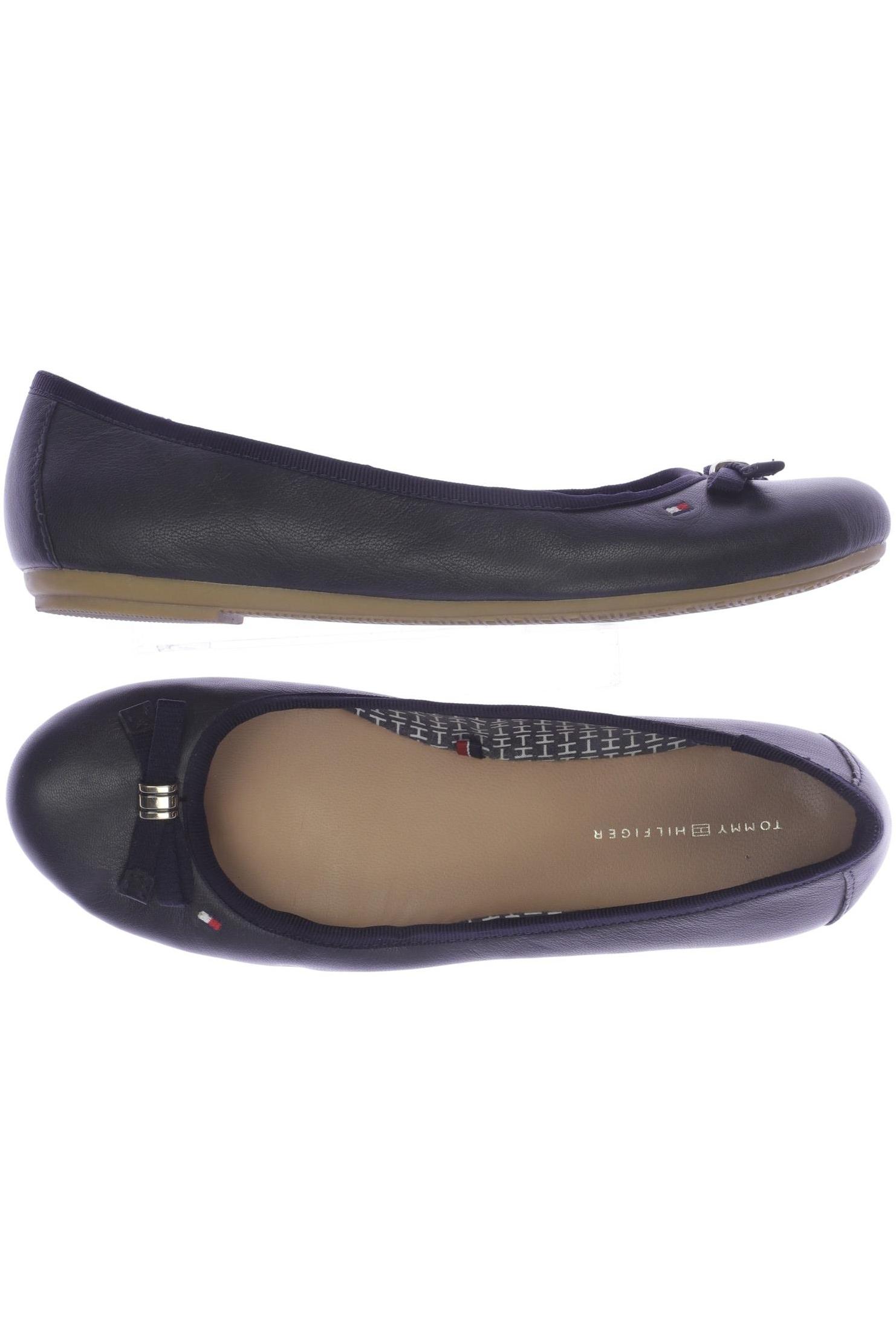 

Tommy Hilfiger Damen Ballerinas, schwarz, Gr. 39
