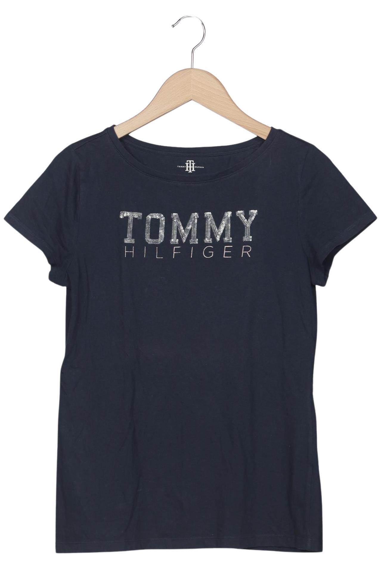 

Tommy Hilfiger Damen T-Shirt, marineblau, Gr. 38
