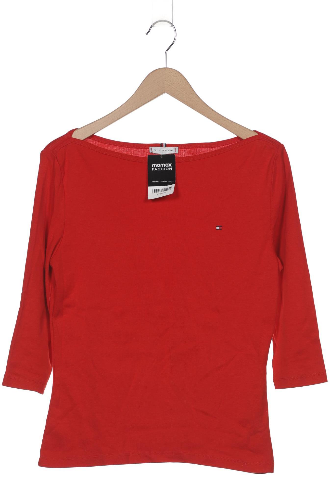 

Tommy Hilfiger Damen Langarmshirt, rot, Gr. 42