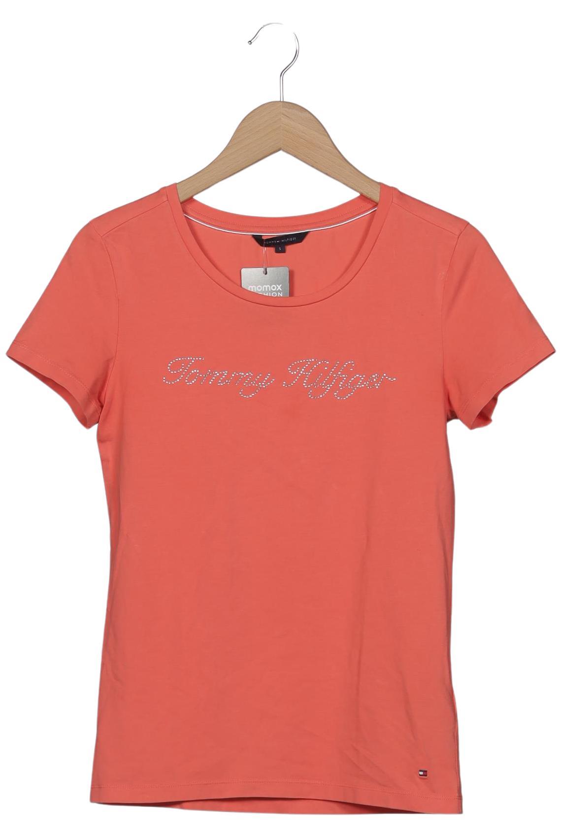

Tommy Hilfiger Damen T-Shirt, orange, Gr. 36