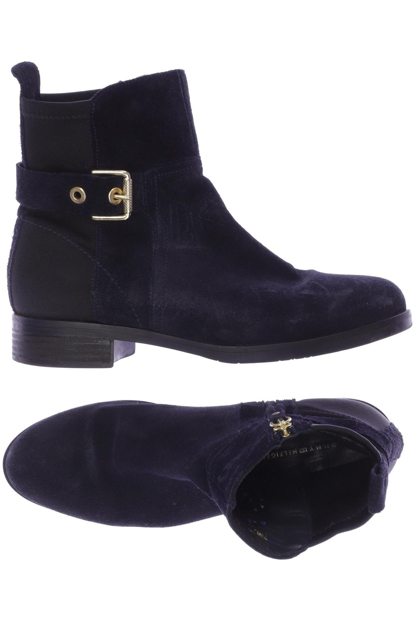 

Tommy Hilfiger Damen Stiefelette, marineblau, Gr. 38