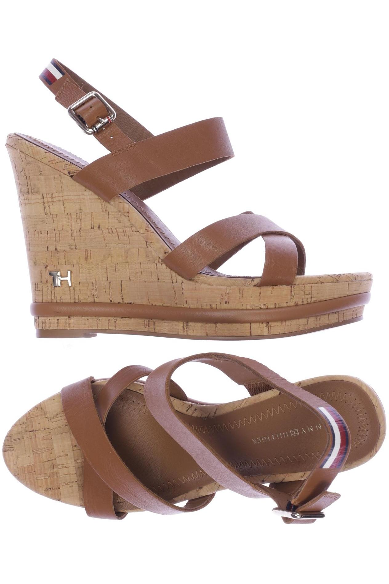 

Tommy Hilfiger Damen Sandale, braun, Gr. 39