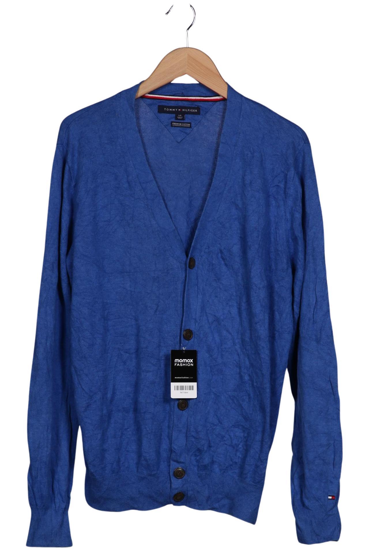 

Tommy Hilfiger Damen Strickjacke, blau, Gr. 42