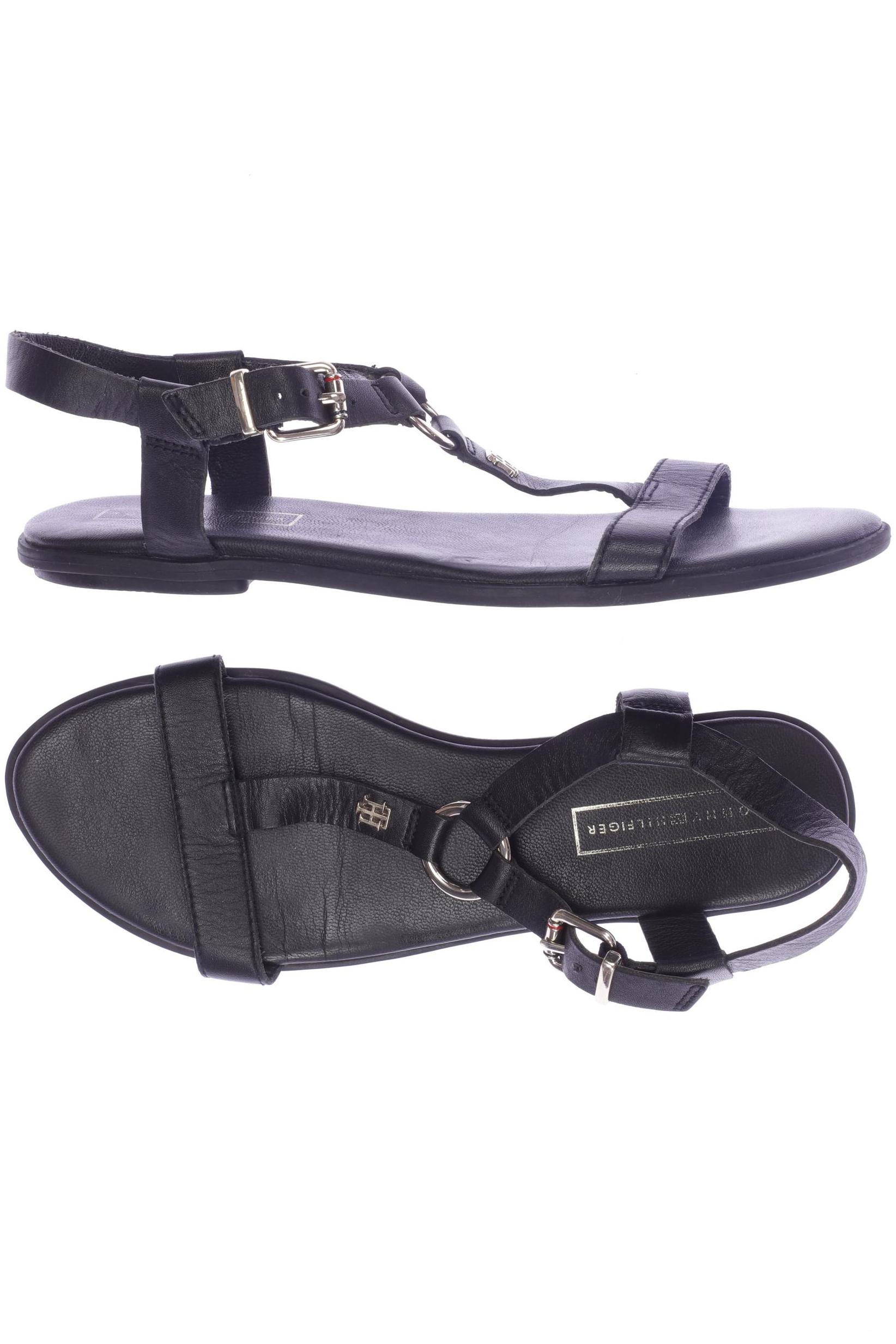 

Tommy Hilfiger Damen Sandale, schwarz, Gr. 38