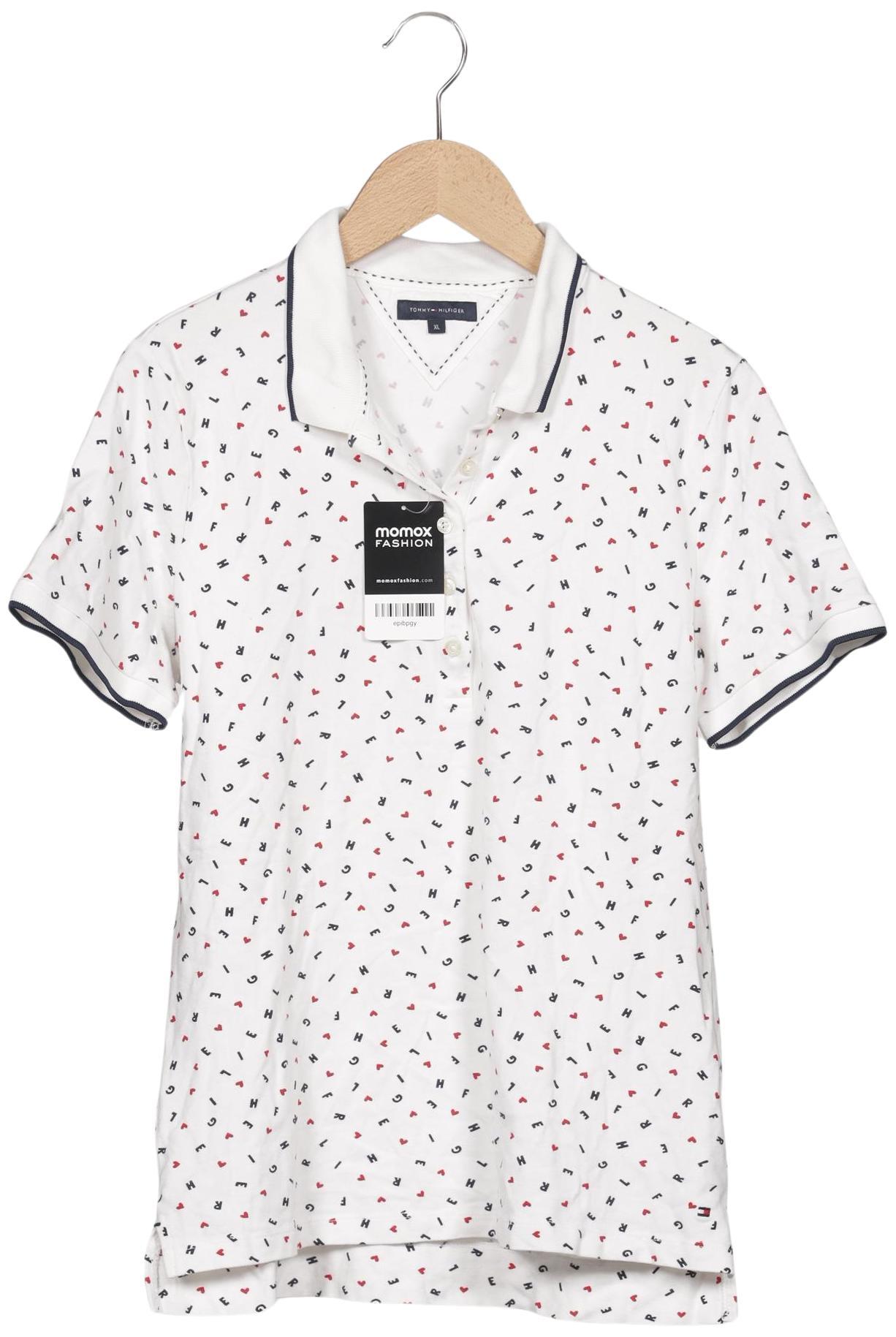 

Tommy Hilfiger Damen Poloshirt, weiß, Gr. 44