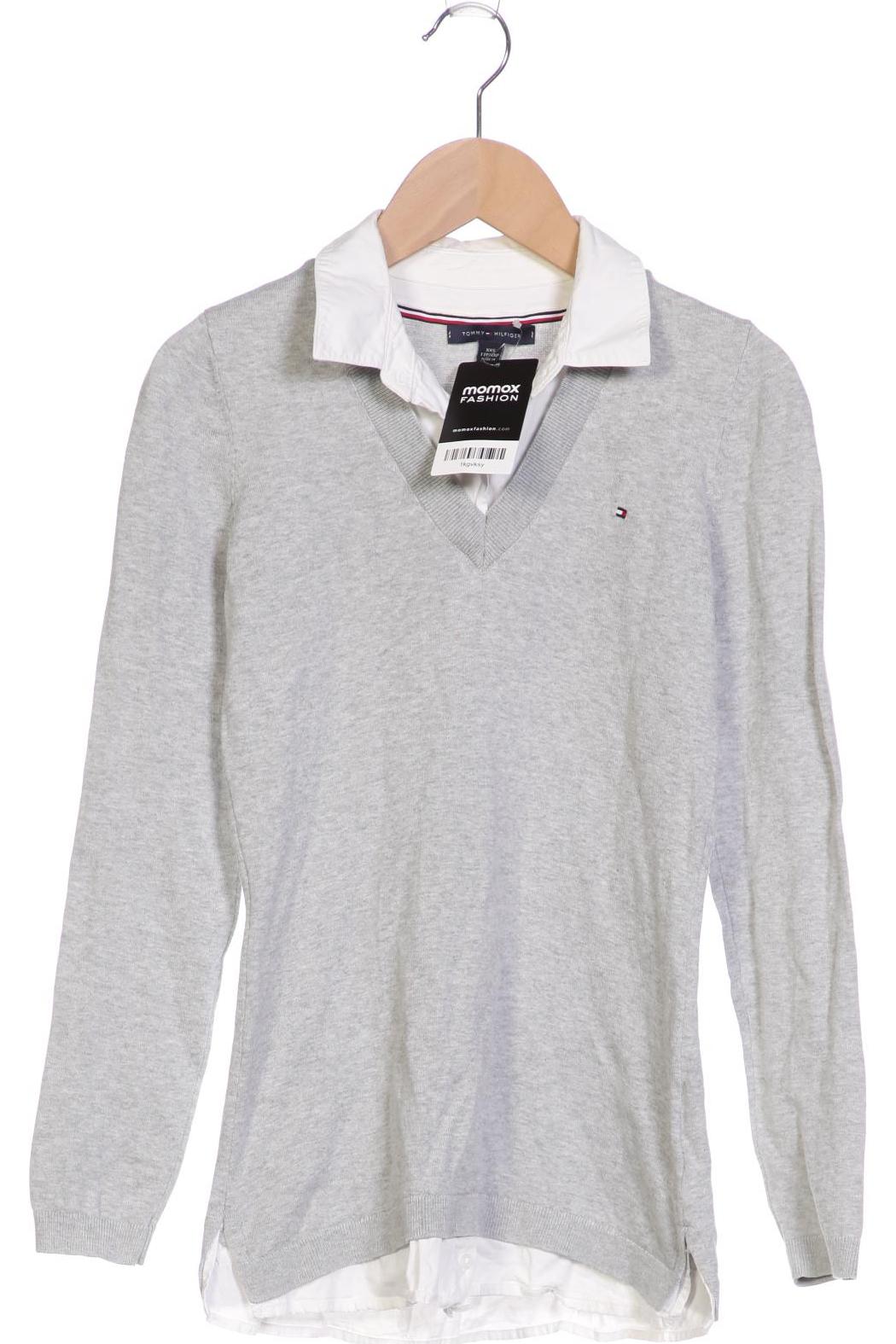 

Tommy Hilfiger Damen Langarmshirt, grau, Gr. 32