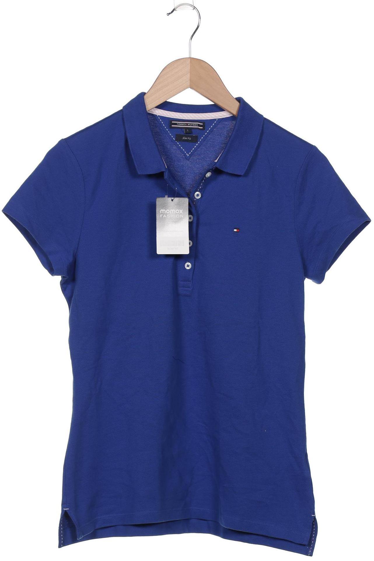 

Tommy Hilfiger Damen Poloshirt, blau, Gr. 42