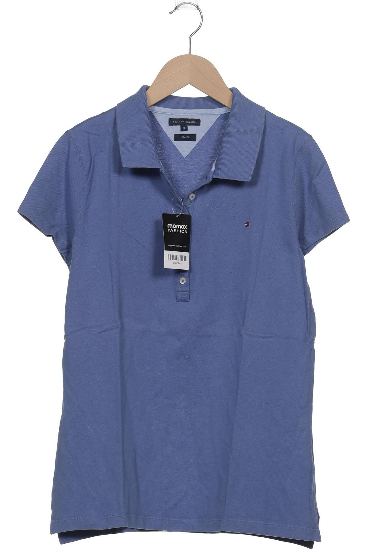 

Tommy Hilfiger Damen Poloshirt, blau, Gr. 44