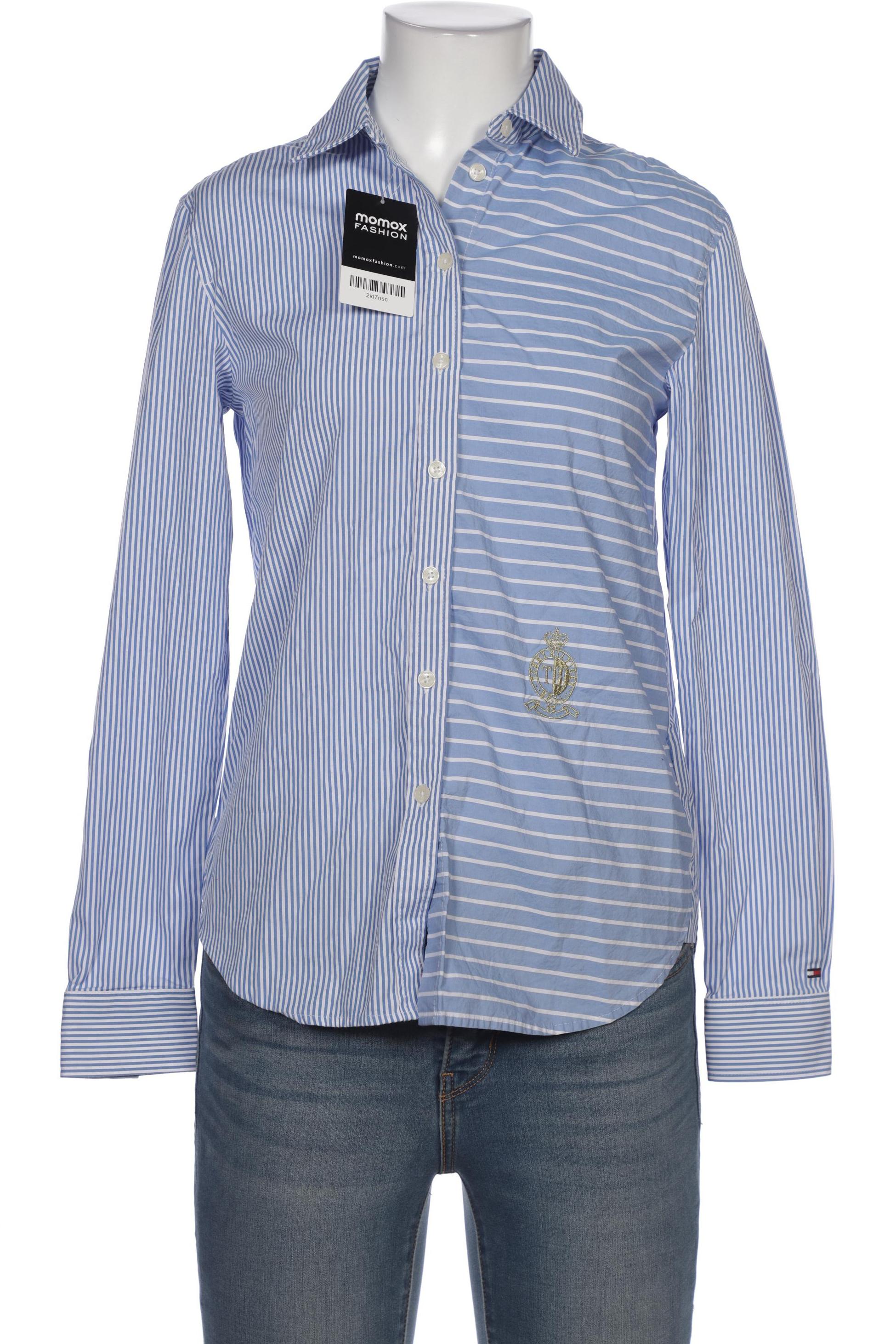 

Tommy Hilfiger Damen Bluse, blau, Gr. 2