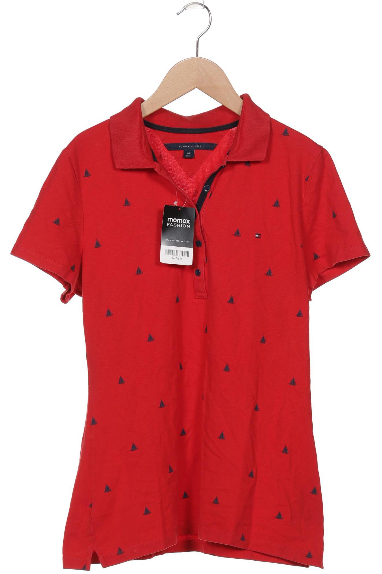 

Tommy Hilfiger Damen Poloshirt, rot, Gr. 42