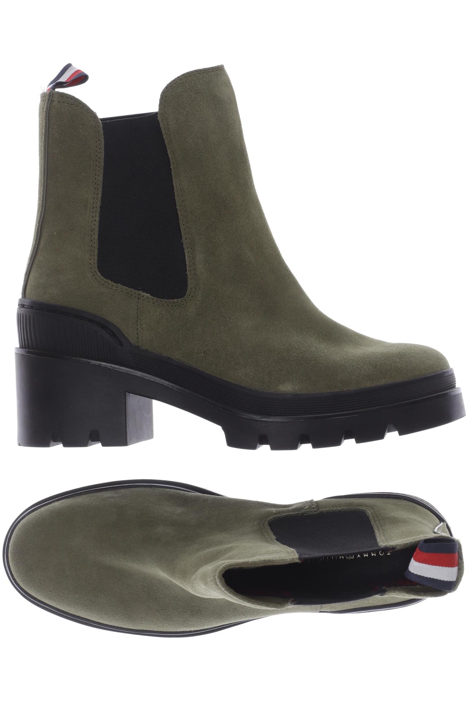 

Tommy Hilfiger Damen Stiefelette, grün, Gr. 42