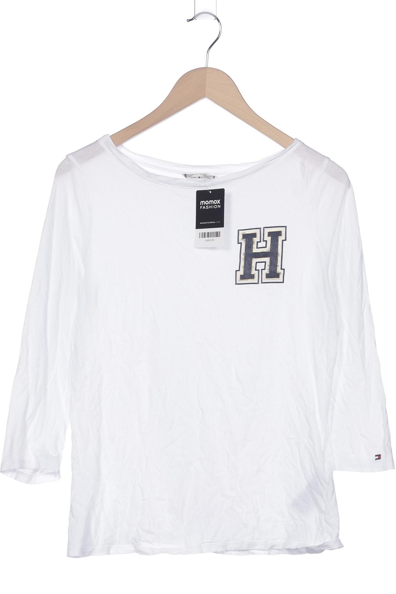 

Tommy Hilfiger Damen Langarmshirt, weiß, Gr. 38