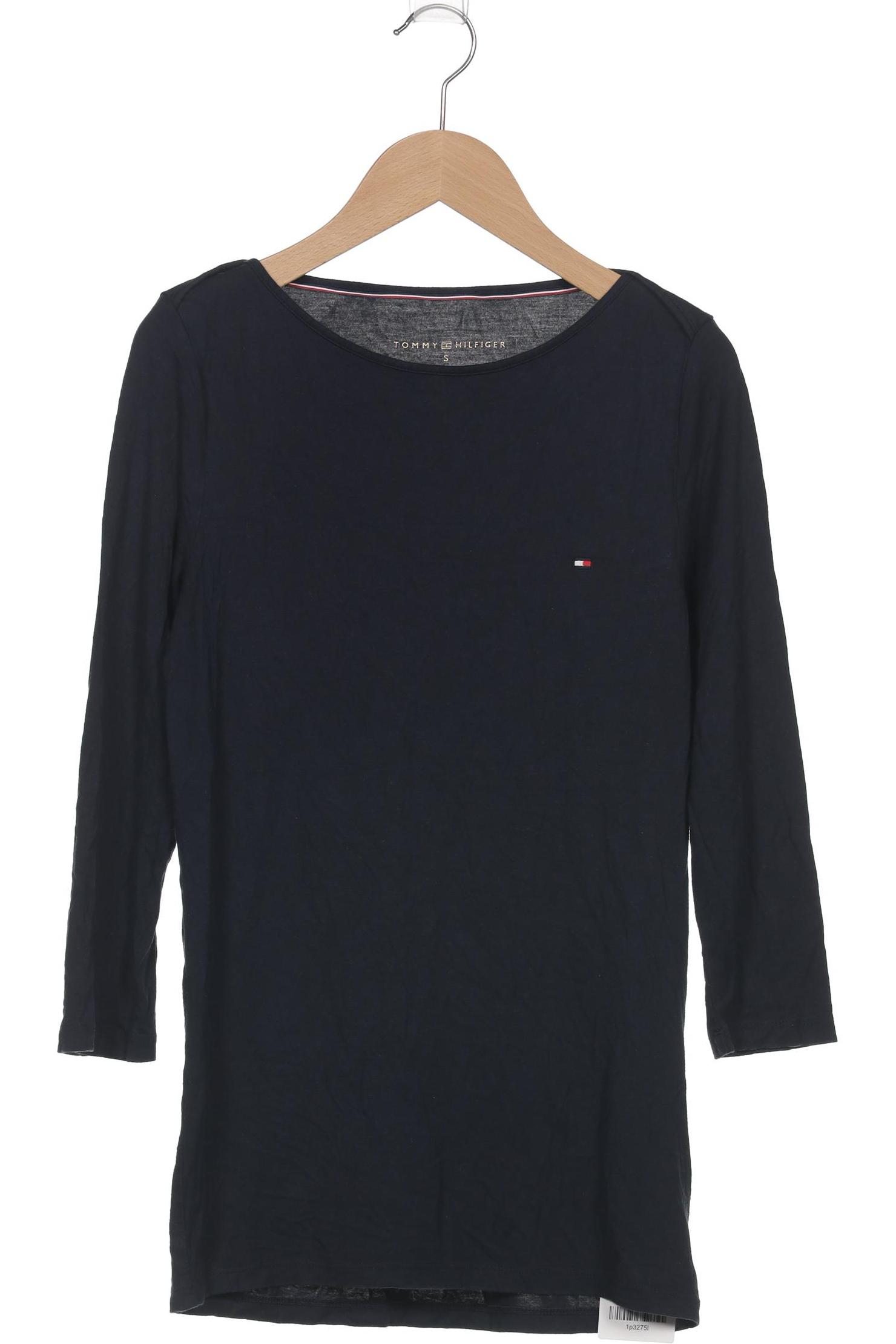 

Tommy Hilfiger Damen Langarmshirt, marineblau, Gr. 36