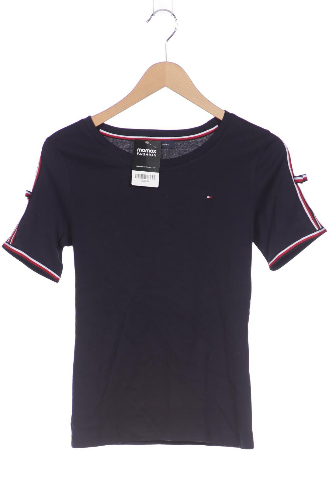 

Tommy Hilfiger Damen T-Shirt, marineblau, Gr. 34